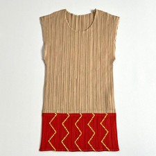 Top senza maniche con pieghe