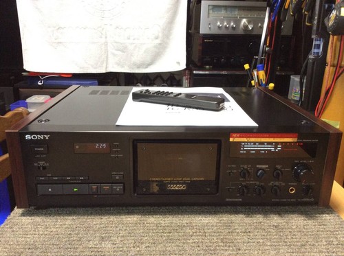 Sony k555esg cassette deck - sony, tc-k555esg