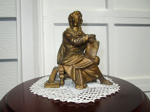 Antica statua metallo 1904 - antica,