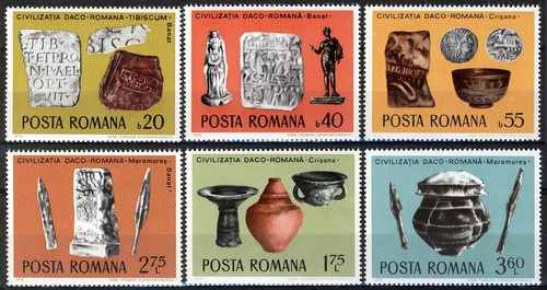 Romania 1976 reperti - romania, 1976,