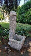 FONTANA A COLONNA DA GIARDINO ESTERNO IN CEMENTO MARMO PIETRA  D'ARREDAMENTO