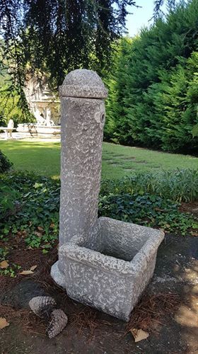 Fontana colonna giardino - fontana,