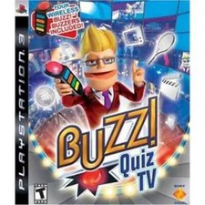BUZZ! QUIZ TV (PS3) DISC + CVR