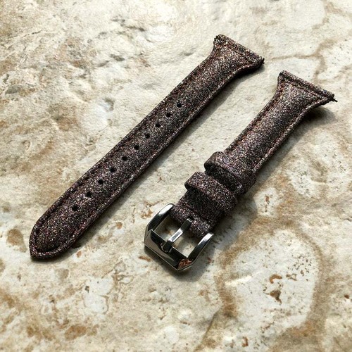 Marrone glitter sottile pelle - glitter,