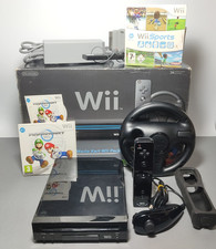 NINTENDO WII Mario Kart wii Pack Console completa +mario kart + wii sport boxata