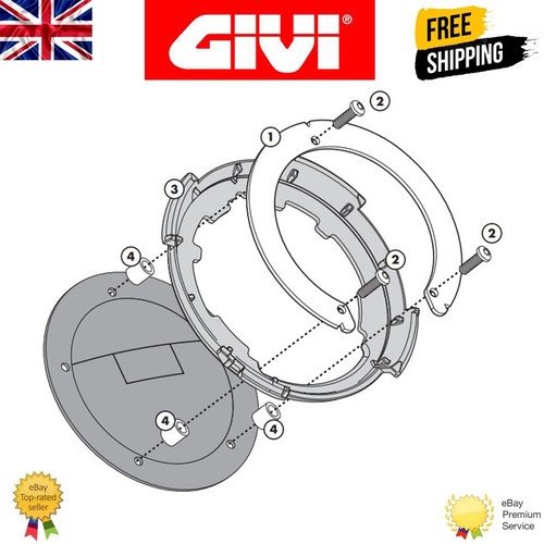 Flangia blocco serbatoio - , givi
