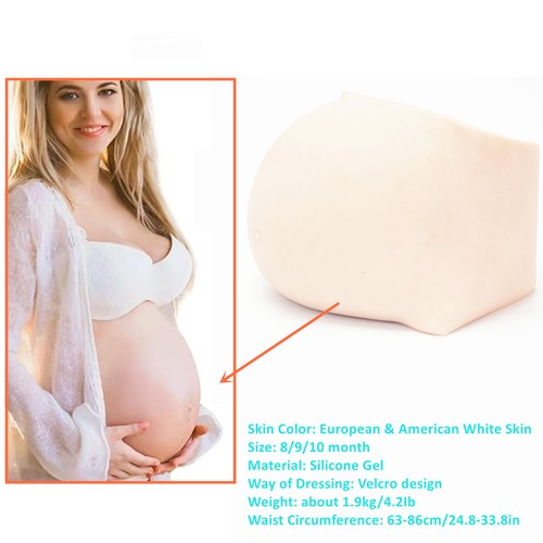Pancia incinta silicone - in,