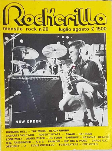 Rivista rockerilla 1982 new - rivista,