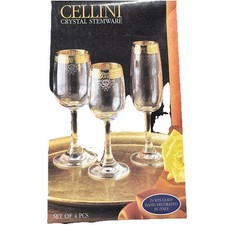 Set of 4 Cellini Crystal