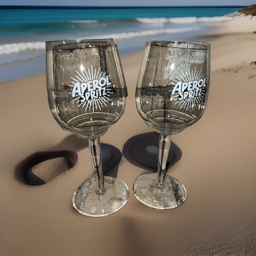 Bicchieri acrilici aperol - bicchieri,