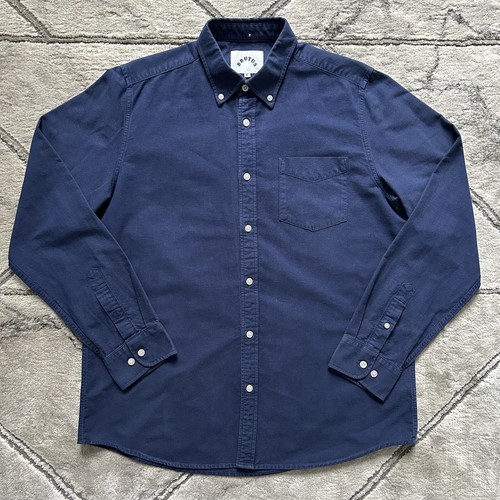 Camicia oxford brutus navy - camicia,