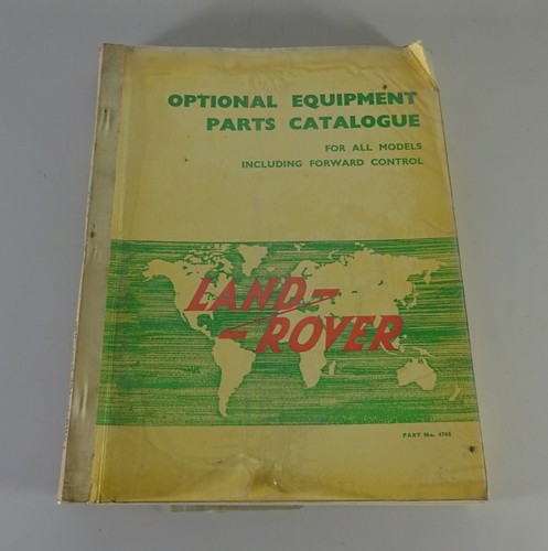 Catalogo ricambi land rover - catalogo,
