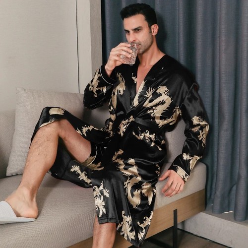 Pigiama uomo raso - , kimono