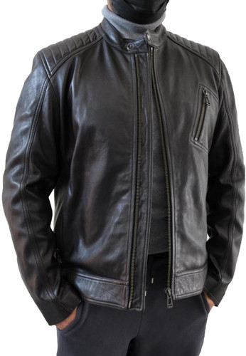 Belstaff giacca pelle di - belstaff,