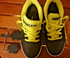 HEELYS SCARPE CON UNA RUOTA, TAGLIA 38, USATE POCHE VOLTE, SENZA SCATOLA, OTTIME