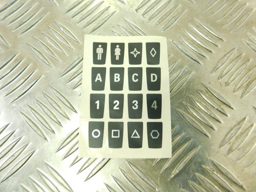Adesivo etichetta memoria - etichetta, id