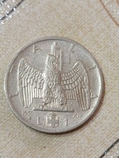 REGNO D'ITALIA 1 lira 1936