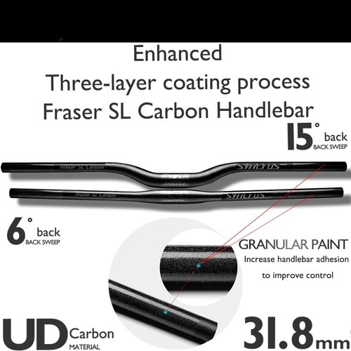 Manubrio full carbon - , per