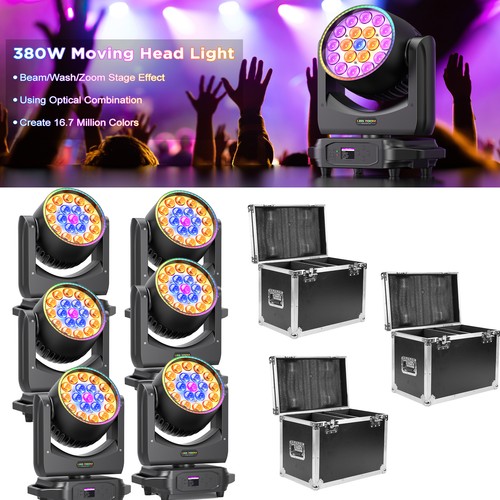 19x20w moving head - head, rgbw