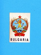 (N5) MEXICO 70 -Panini 1970-Figurina-Sticker - BULGARIA SCUDETTO-BADGE -Rec