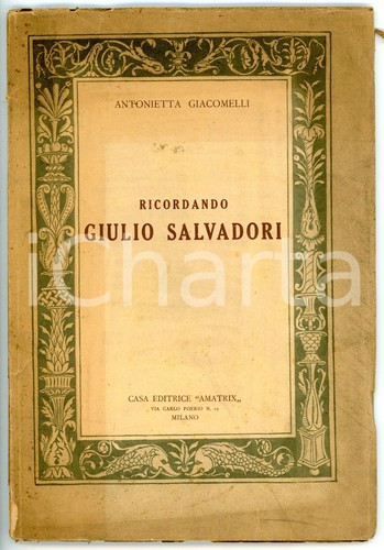 1929 antonietta giacomelli - 1929,