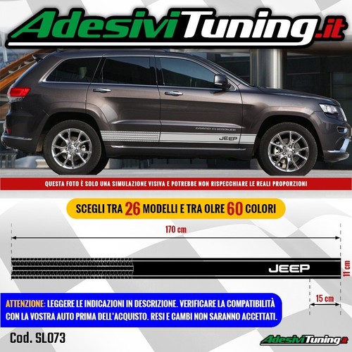 Kit adesivi strisce laterali - adesivi,