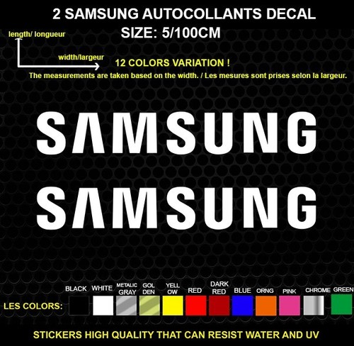 Samsung logo sticker genuine - 2,