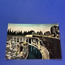 TIVOLI VILLA ADRIANA PORTICO CIRCOLARE - CARTOLINA A COLORI