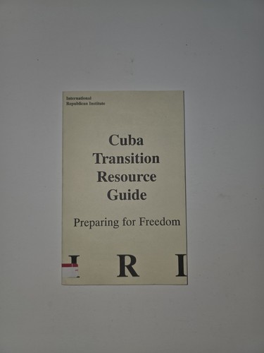 Cuba transition resource guide - transition,