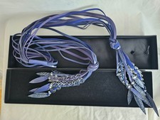 Splendida cintura Giorgio Armani in pelle viola