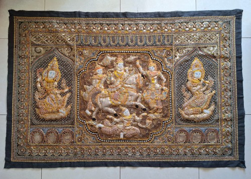 Arazzo kalaga birmano vintage - birmano,