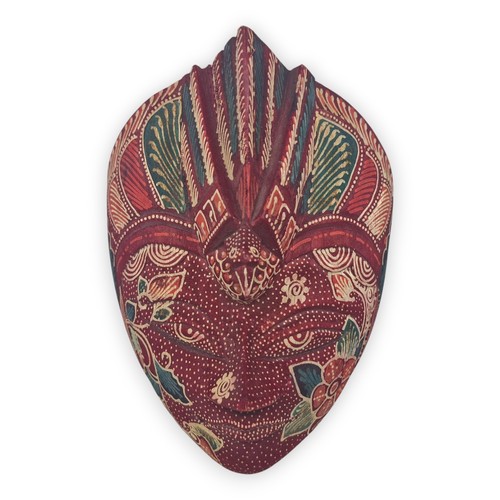 Maschera legno batik - in,