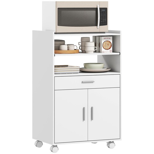Homcom mobile microonde con - mobile,