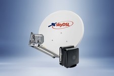 Kit Parabola Internet Satellitare Skydsl-Viasat
