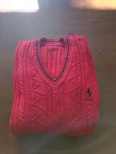 Maglione Ferrari Pura Lana Very Vintage Anni 80/90 Tg L