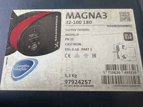Grundfos magna3 100 180 - grundfos, 32-100