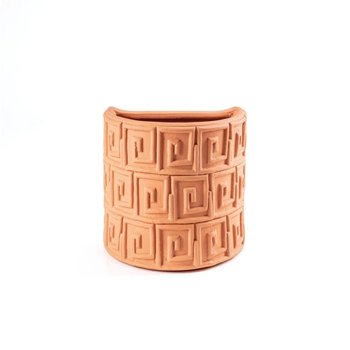 Vaso parete terracotta - in,