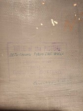 DIPINTO DI GIUSEPPE BOTTERO IN OTTIME CONDIZIONI , TENUTO RIPARATO, 40 X 30 CM