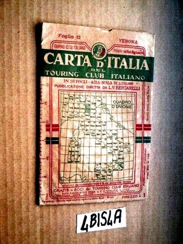 Touring club carta italia - touring,