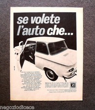 O713 - Advertising Pubblicità -1969- NSU , SE VOLETE L'AUTO CHE...