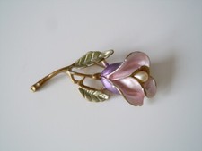 Spilla Di Moda Color Oro, Rosa