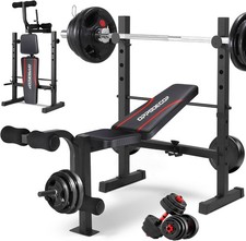 Set panca pesi standard - panca,