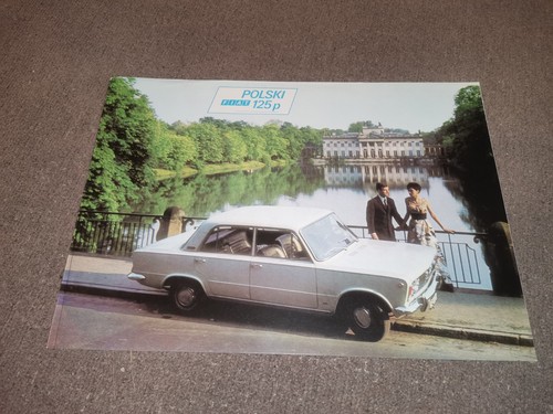 Brochure polski fiat 125p - brochure,