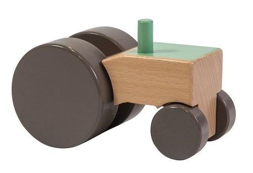 Gioco legno trattore - in,