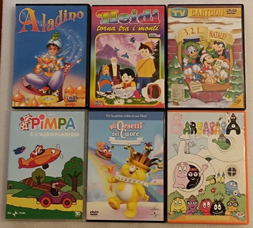 Lotto dvd cartoni - 6,