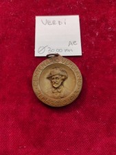 Medaglia In Bronzo Rara