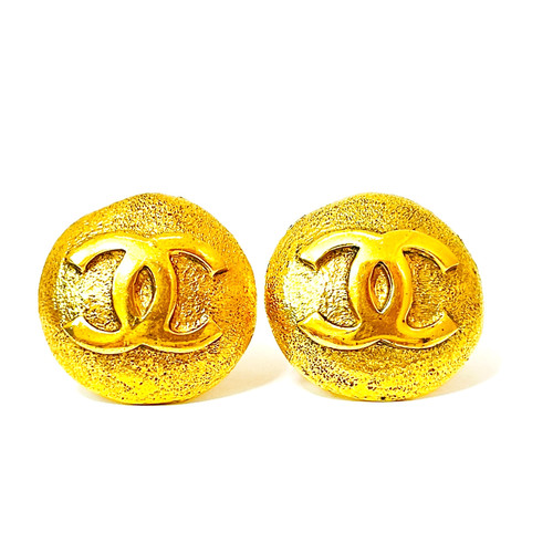 Chanel orecchini tondi - chanel,