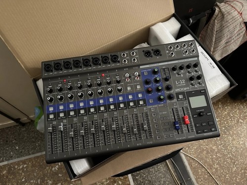 Zoom livetrak mixer - l-12,