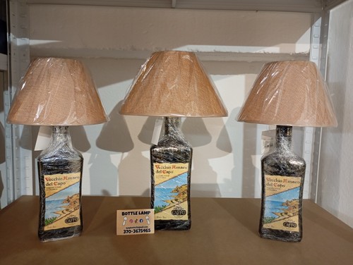 Lampade bottiglie vecchio - lampade,