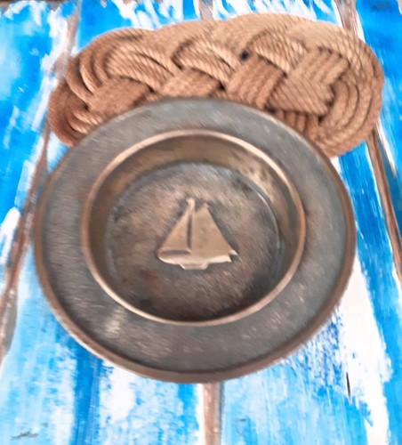Grande posacenere ottone - posacenere,